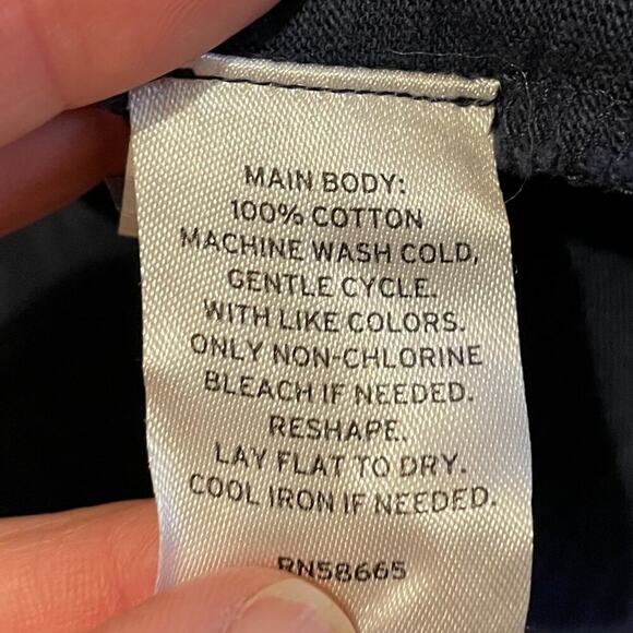 New 14th & Union Nordstrom Navy Blue Short Sleeve Cotton Polo Shirt Size XL - Picture 6 of 10